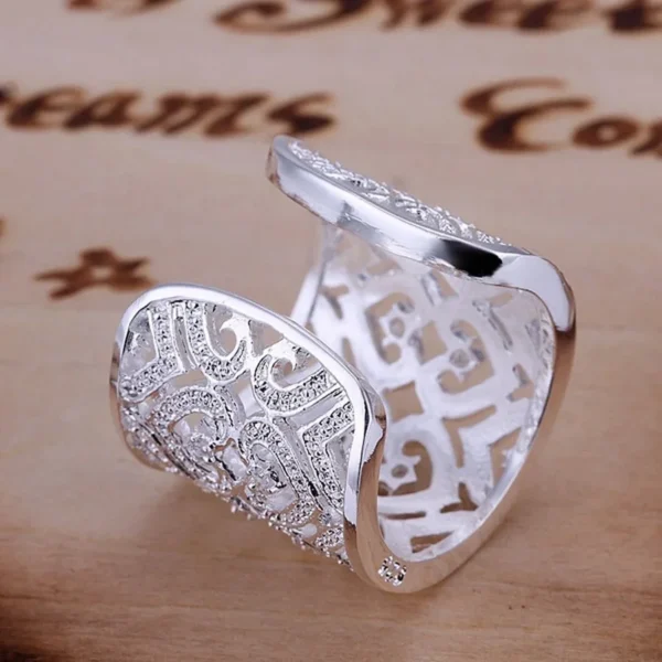 Sterlingsilver ring - Image 3