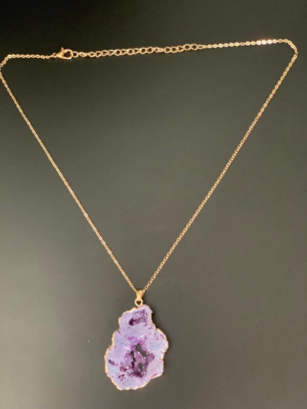 Kristall druzy hänge halsband - Image 3