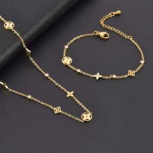 Set 18K guldplätering