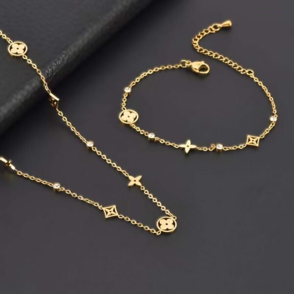 Set 18K guldplätering