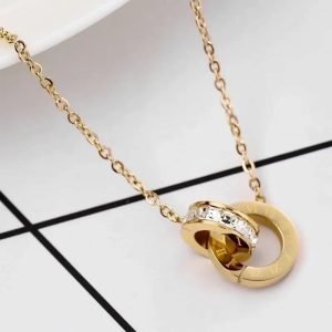 Halsband titanstål