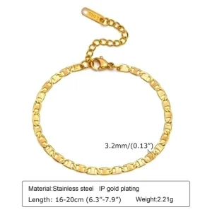 18K Gold Plated Bracelets