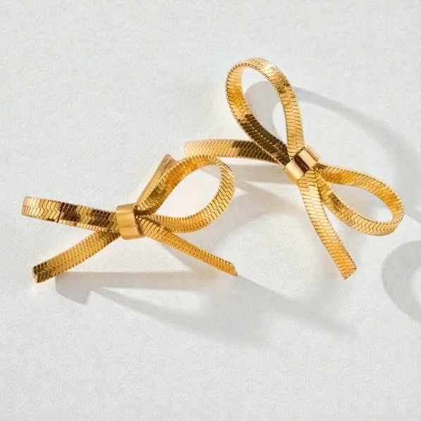 Earring 18K Gold Plated Stainless Steel